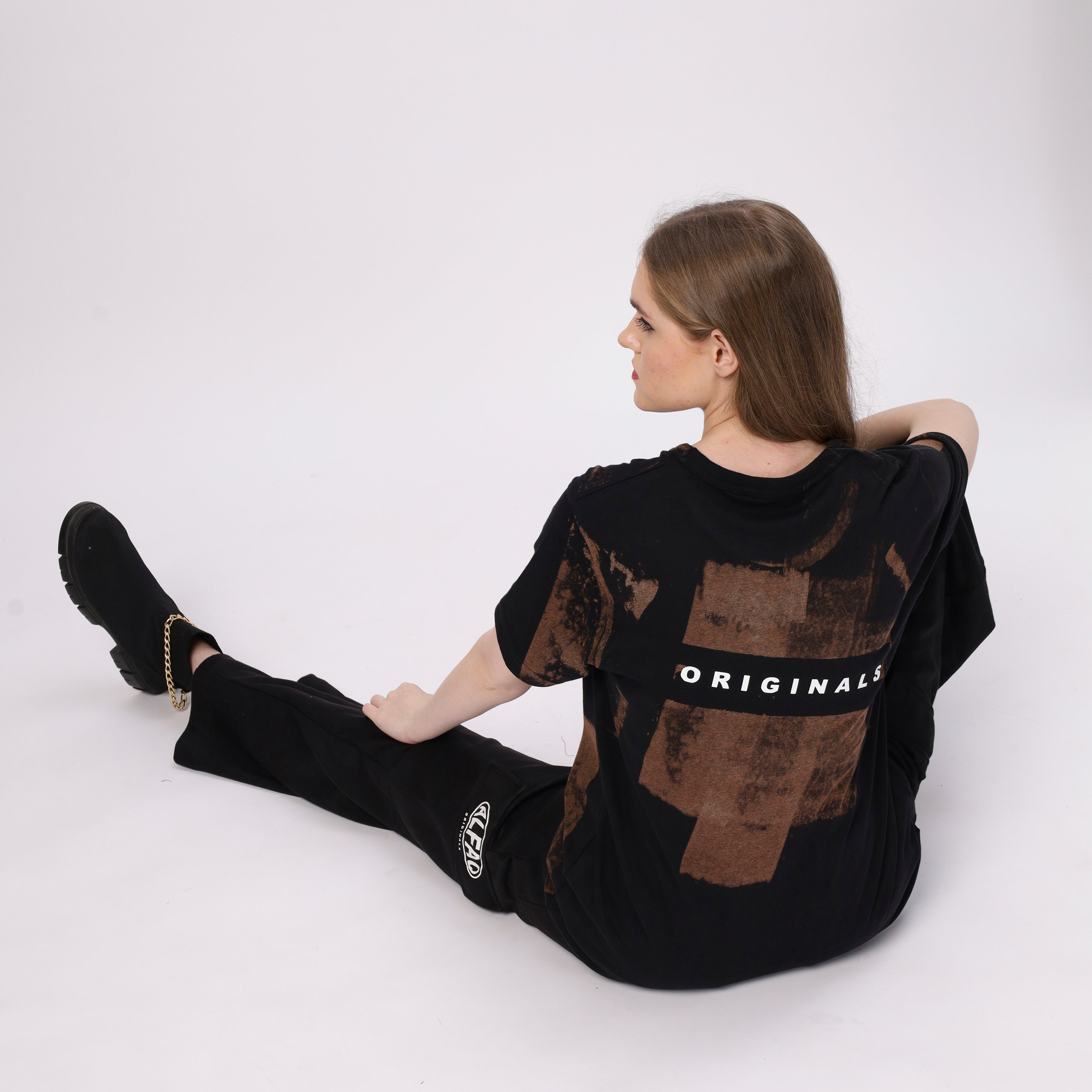 Alfaq Orignal Strap Oversized Tshirt - Alfaq